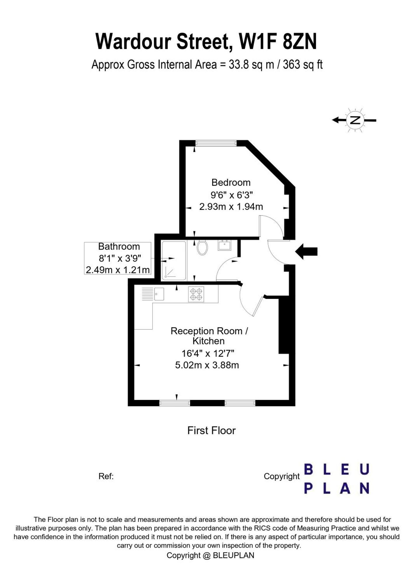לונדון Apt 1, Soho Apartments 1St Floor By Indigo Flats מראה חיצוני תמונה